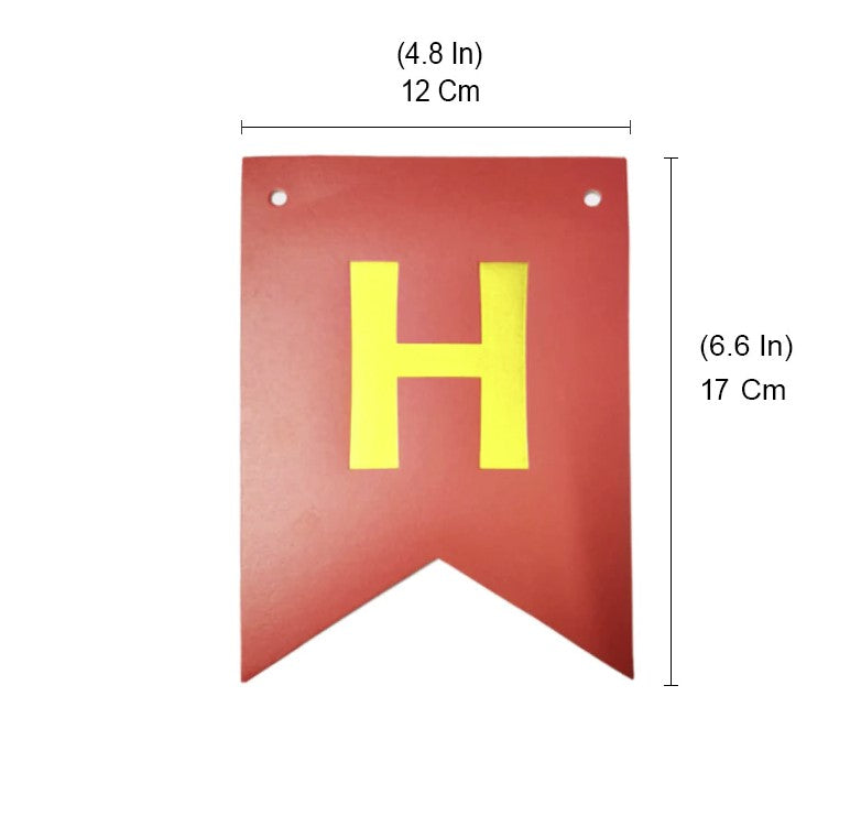 Happy Birthday Card Bunting Banner