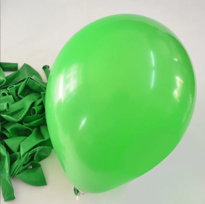 Plain Colored Latex Balloons
