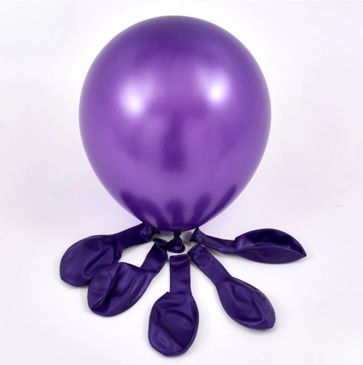 Plain Colored Latex Balloons