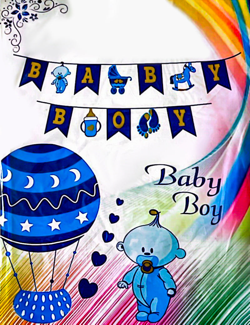 Baby Boy Banner