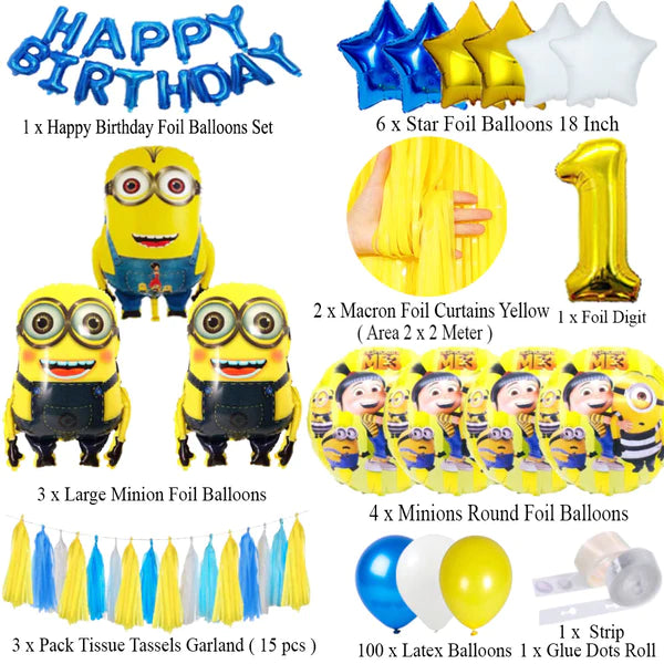Minions Birthday Theme