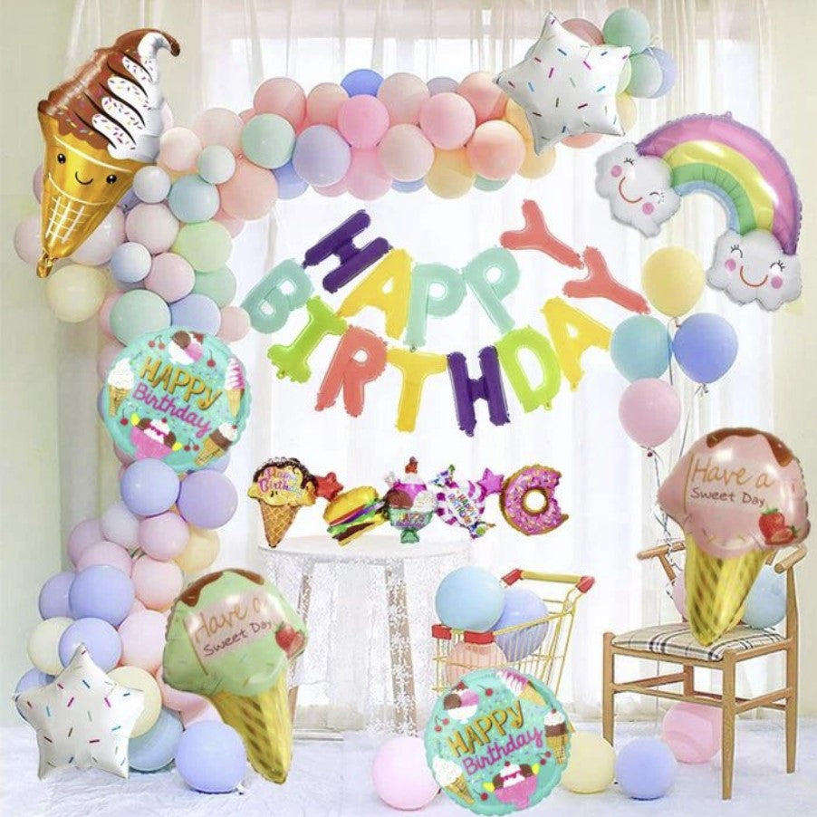 Ice Cream  Birthday Theme