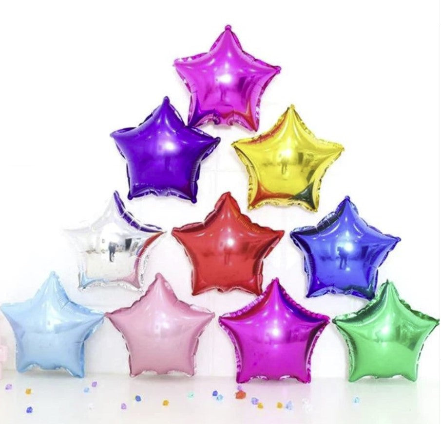 Star/ Heart Foil Balloons 18" Inch
