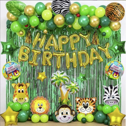 Jungle Birthday Theme