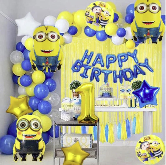 Minions Birthday Theme