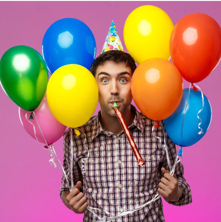 Plain Colored Latex Balloons