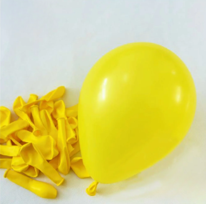 Plain Colored Latex Balloons