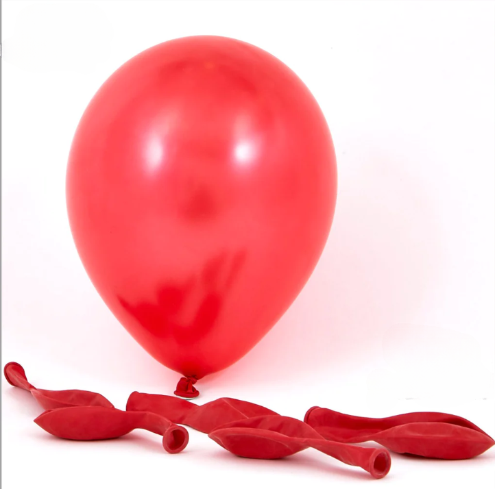 Plain Colored Latex Balloons