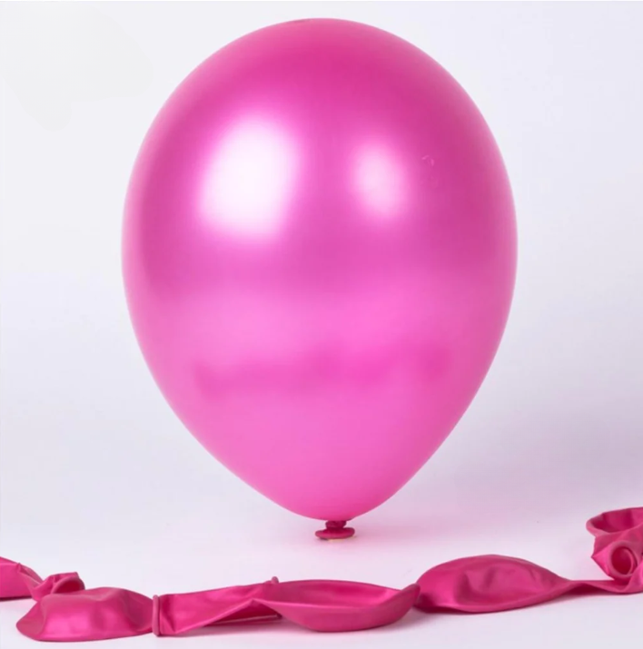 Plain Colored Latex Balloons
