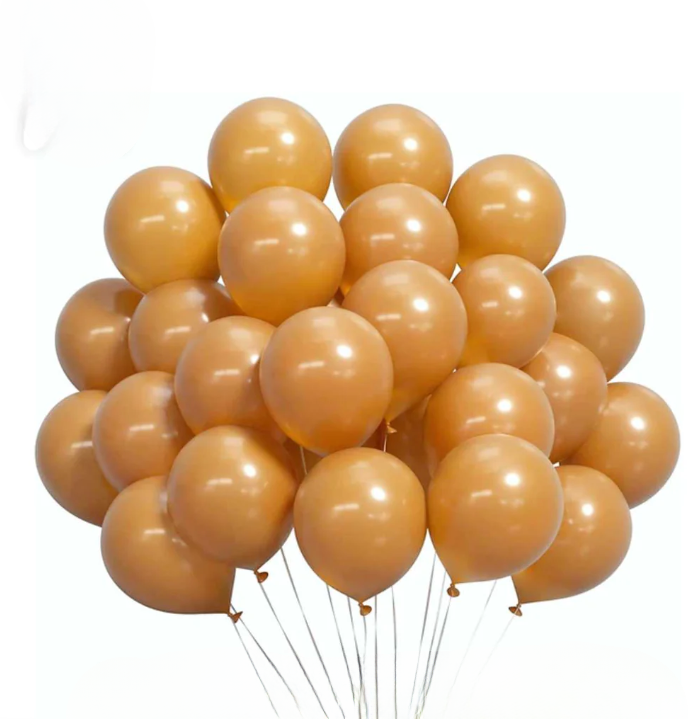 Plain Colored Latex Balloons